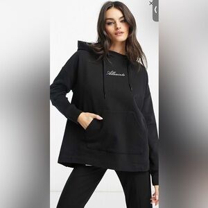 AllSaints Vita Etie Cotton Pullover Hoodie